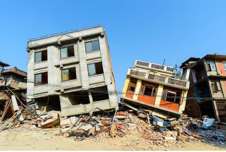 Earthquake effect on buildings