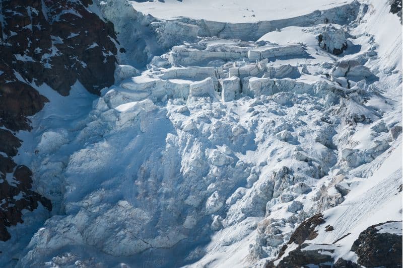 Icefall Avalanches
