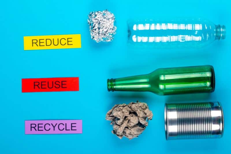 Reuse reduce recycle for sustainable life
