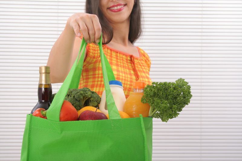 Reusable shopping bag for sustainable life