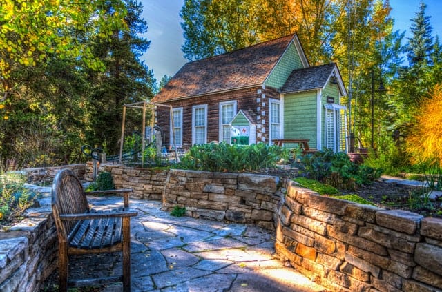 brown-and-white-wooden-house-on-green-forest