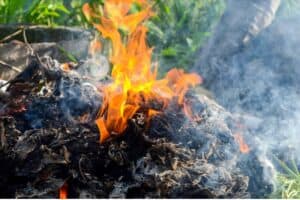 Disastrous Effects and Solutions of Open Burning on the Environment and Human Health