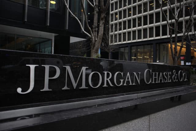 The JP Morgan Chase & Co. headquarters, The JP Morgan Chase Tower in Park Avenue, Midtown, Manhattan
