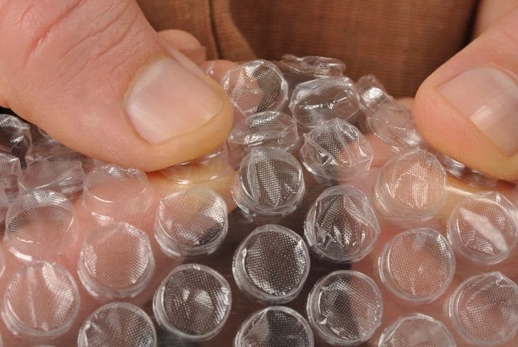 Sustainable And Recycled Pink Bubble Wrap 