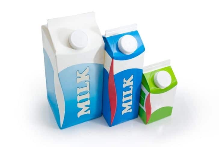 Plastic milk bottle recycling and disposal