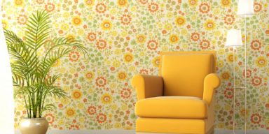 photo-interior-with-armchair-flowery-wallpaper