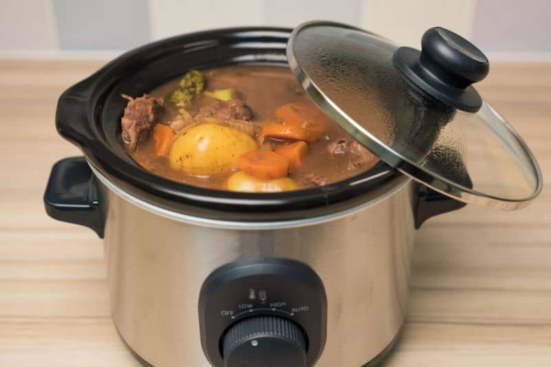 Sunvivi Triple Slow Cooker Buffet Server 3 Pot Food Warmer, 3-Section