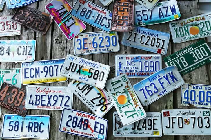 old-license-plates