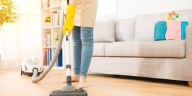 woman-using-vacuum-cleaner