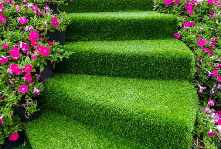 Artificial Grass Squares Mat Realistic Fake Turf Grass For - Temu