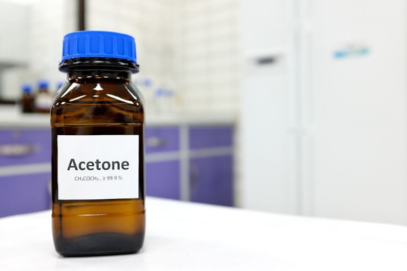 acetone-on-table