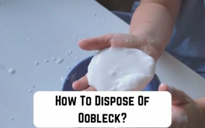 How To Dispose of Oobleck Sustainably?